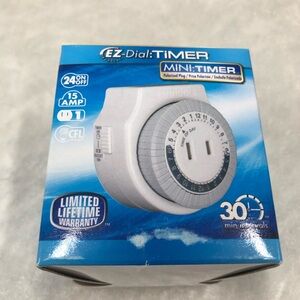 Brinks EZ-dial mini timer 15 amp